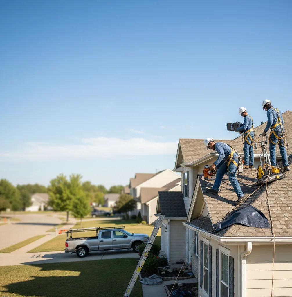 Roof Repair in Guston